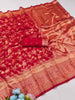 Organic Banarasi Wedding Saree – Lightweight & Breathable