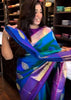 Kanjivaram Soft Silk Saree with Copper Zari