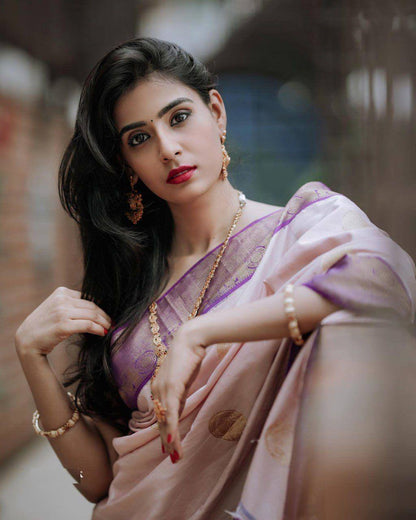 Budget Friendly Organic Banarasi Lichi Silk Wedding Saree