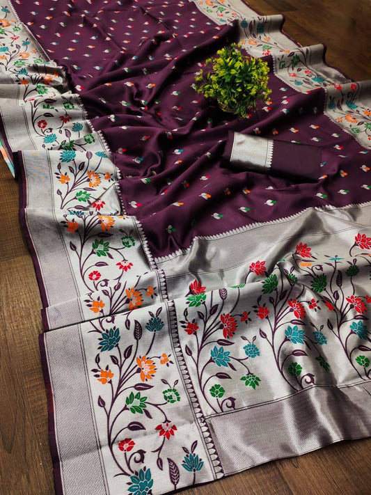 New Launch Paithani Silk Wedding Saree – Rich & Elegant