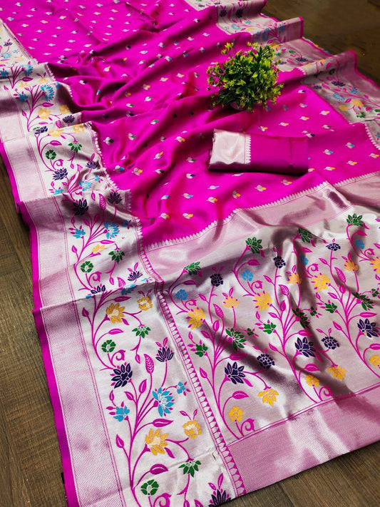 New Launch Paithani Silk Wedding Saree – Rich & Elegant