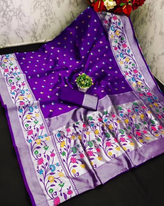 New Launch Paithani Silk Wedding Saree – Rich & Elegant