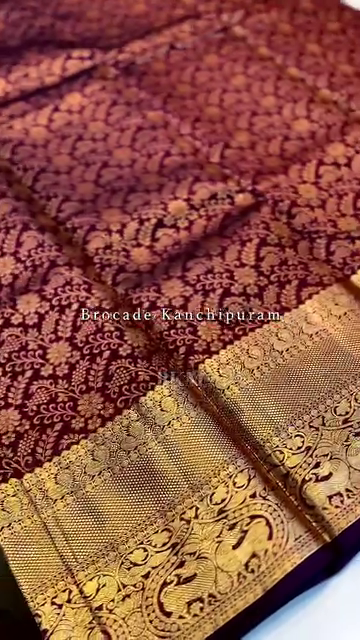 Kanchipuram Brocade Silk Saree